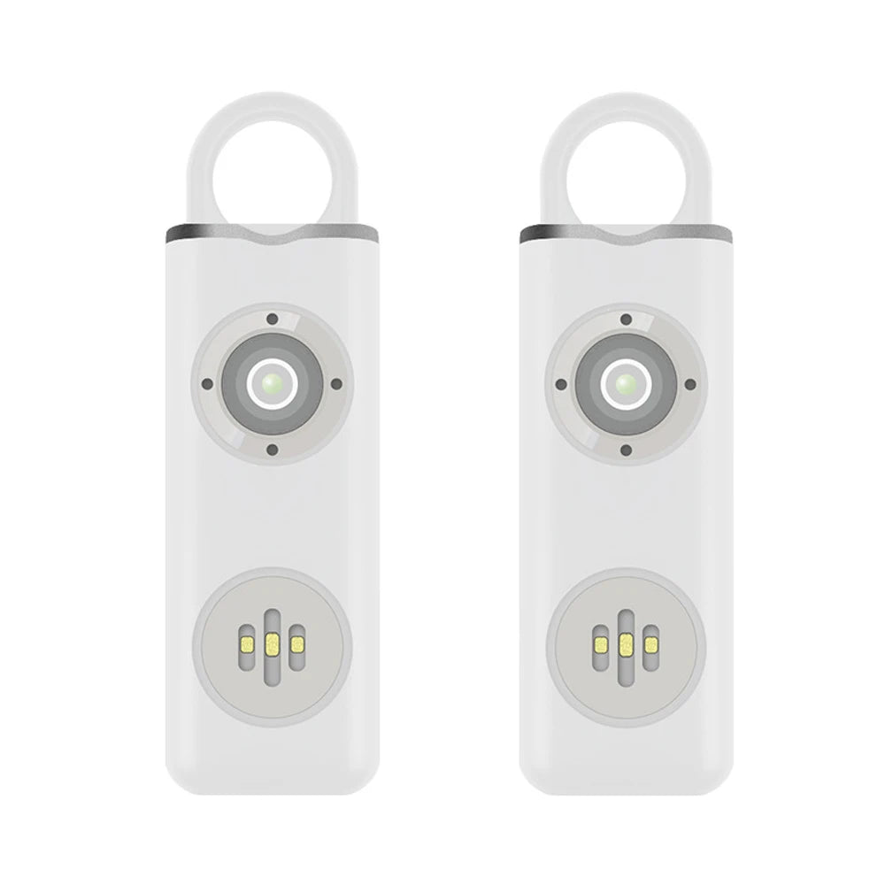 130Db Rechargeable Personal Self Defense Alarm - Loud Emergency Panic Alarm for Women and Girls