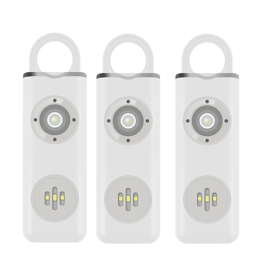 130Db Rechargeable Personal Self Defense Alarm - Loud Emergency Panic Alarm for Women and Girls