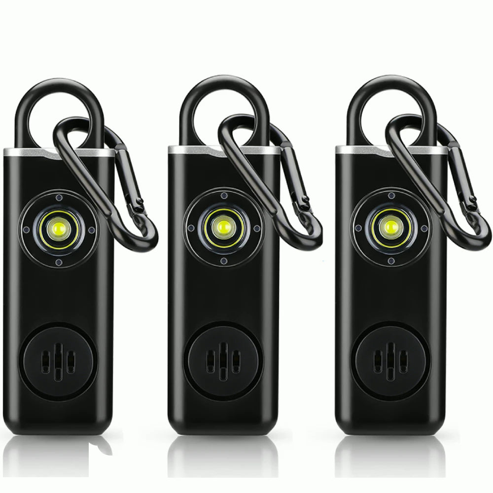 130Db Rechargeable Personal Self Defense Alarm - Loud Emergency Panic Alarm for Women and Girls