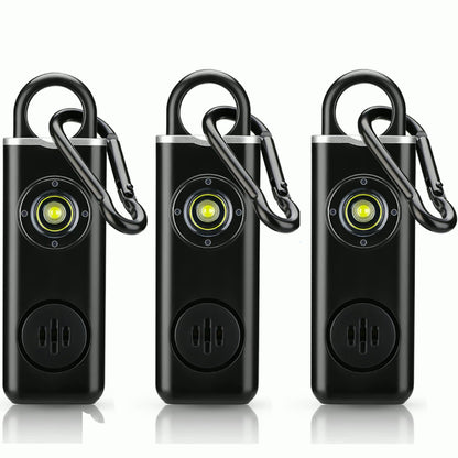 130Db Rechargeable Personal Self Defense Alarm - Loud Emergency Panic Alarm for Women and Girls