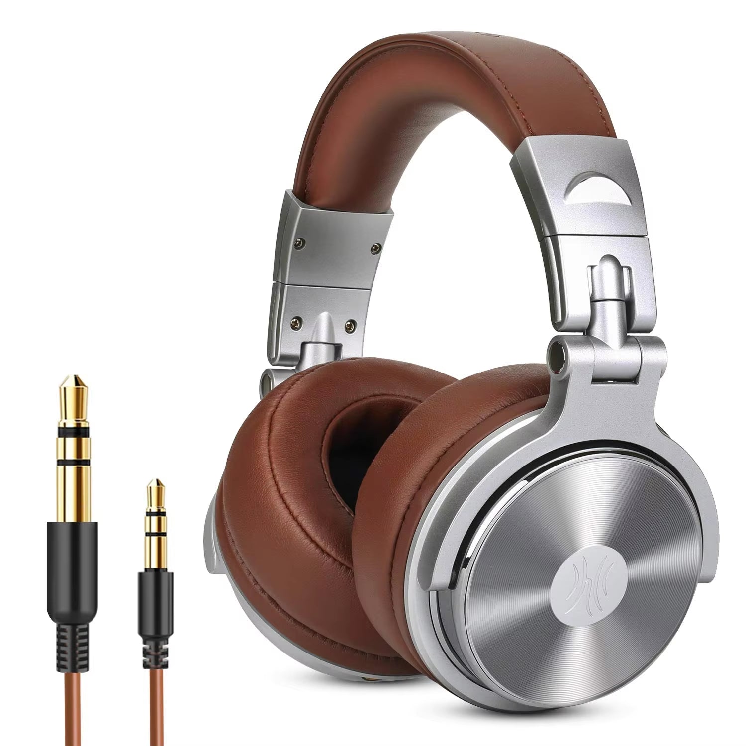 Pro 30 Studio DJ Headphones with Microphone - Foldable HiFi Over-Ear Gaming Headset