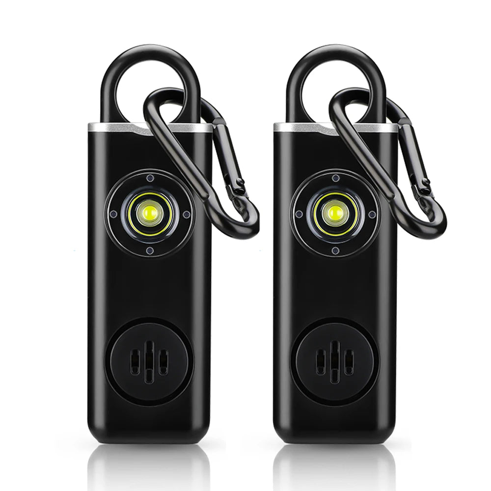 130Db Rechargeable Personal Self Defense Alarm - Loud Emergency Panic Alarm for Women and Girls