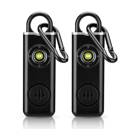 130Db Rechargeable Personal Self Defense Alarm - Loud Emergency Panic Alarm for Women and Girls