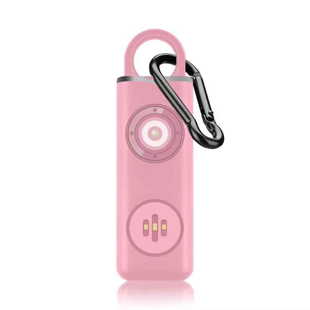 130Db Rechargeable Personal Self Defense Alarm - Loud Emergency Panic Alarm for Women and Girls