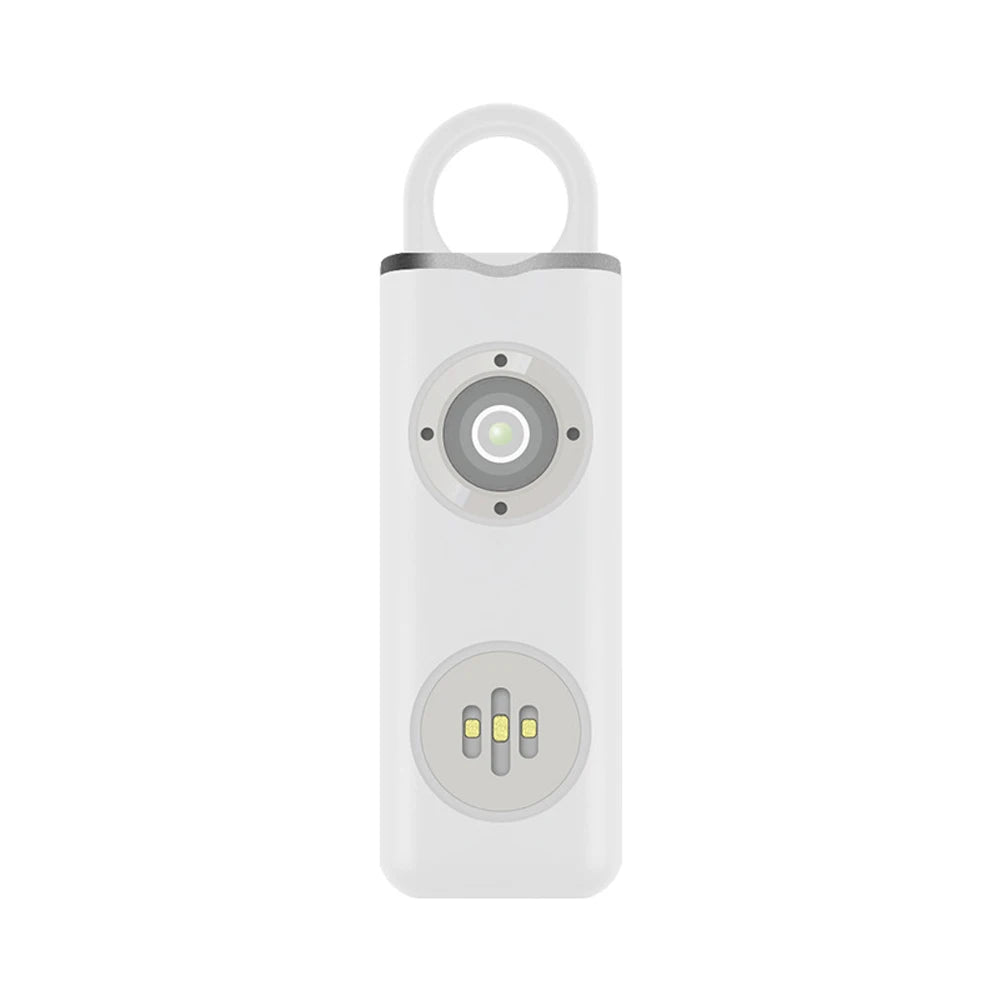 130Db Rechargeable Personal Self Defense Alarm - Loud Emergency Panic Alarm for Women and Girls