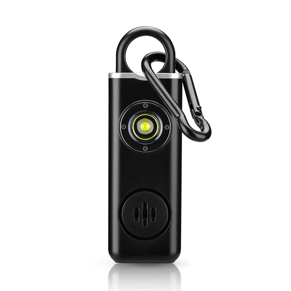 130Db Rechargeable Personal Self Defense Alarm - Loud Emergency Panic Alarm for Women and Girls