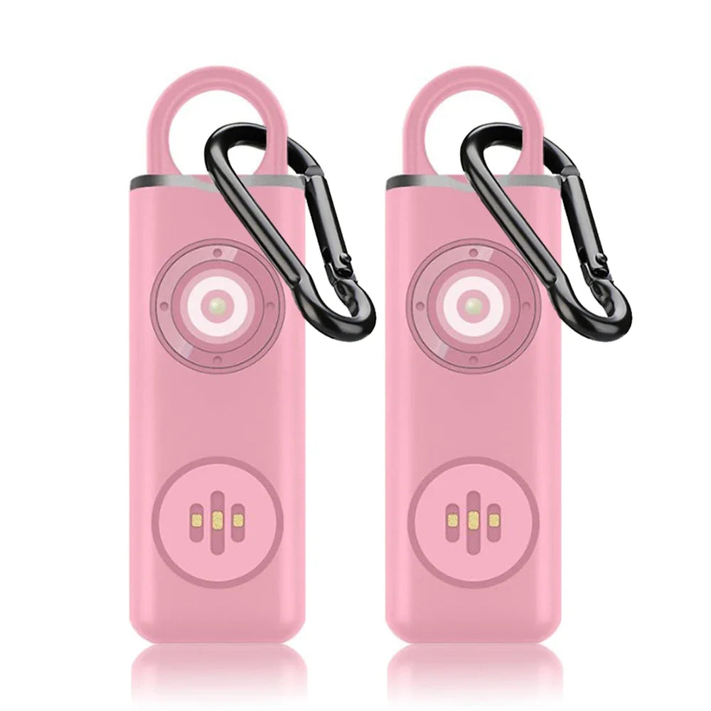 130Db Rechargeable Personal Self Defense Alarm - Loud Emergency Panic Alarm for Women and Girls